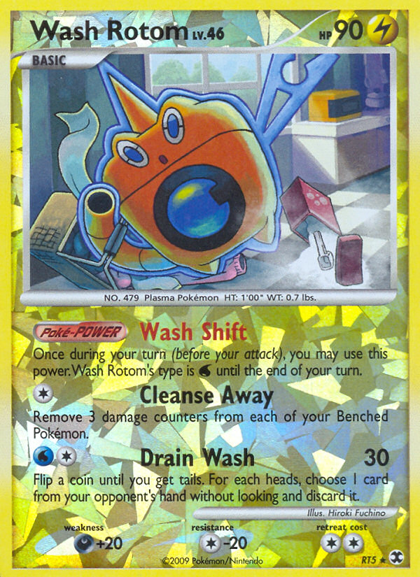 Wash Rotom (RT5) [Platinum: Rising Rivals] | Deep Dive Games St. Marys