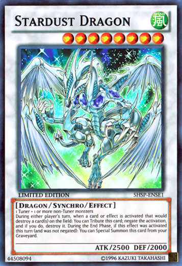 Stardust Dragon [SHSP-ENSE1] Super Rare | Deep Dive Games St. Marys