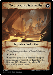 Brass's Tunnel-Grinder // Tecutlan, The Searing Rift (Extended Art) [The Lost Caverns of Ixalan] | Deep Dive Games St. Marys