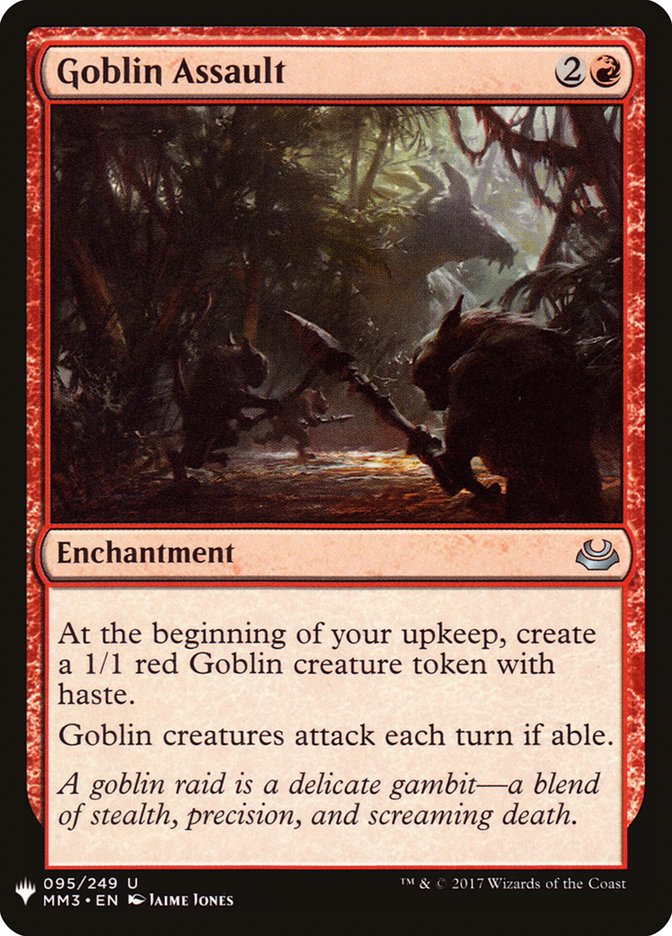 Goblin Assault [Mystery Booster] | Deep Dive Games St. Marys