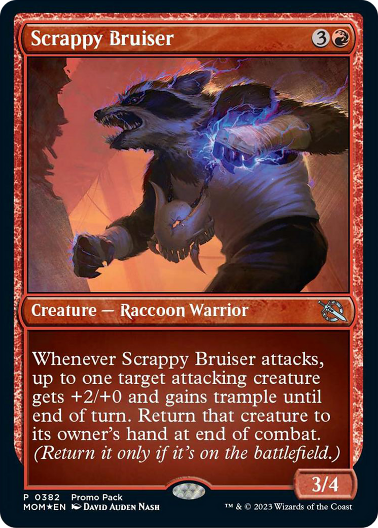 Scrappy Bruiser (Promo Pack) [March of the Machine Promos] | Deep Dive Games St. Marys