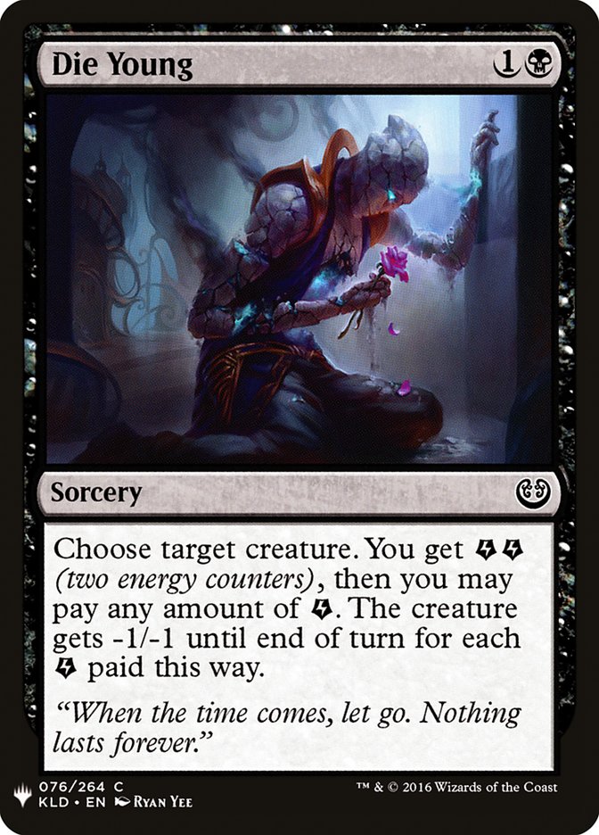 Die Young [Mystery Booster] | Deep Dive Games St. Marys