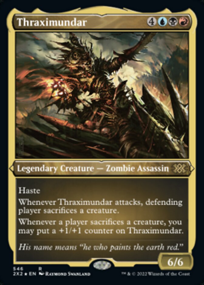 Thraximundar (Foil Etched) [Double Masters 2022] | Deep Dive Games St. Marys