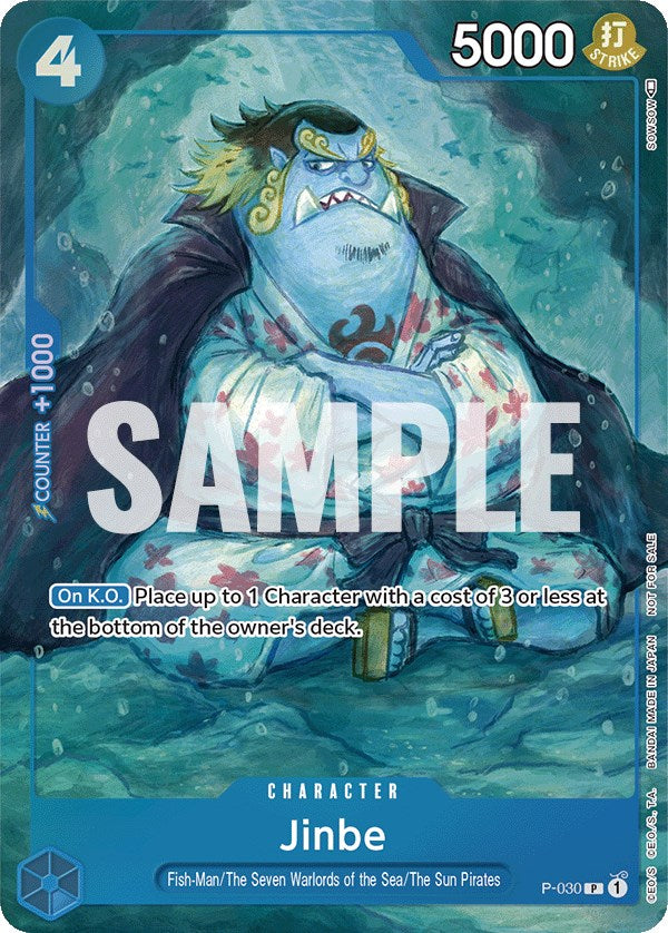 Jinbe (Event Pack Vol. 1) [One Piece Promotion Cards] | Deep Dive Games St. Marys