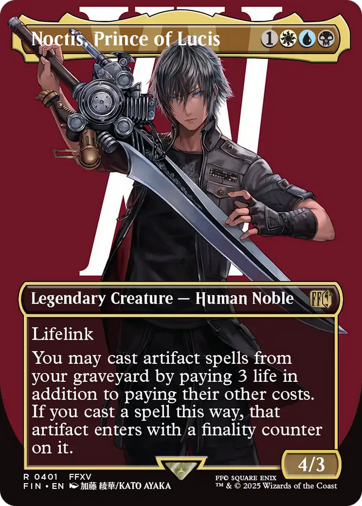 Noctis, Prince of Lucis (Borderless) [FINAL FANTASY] | Deep Dive Games St. Marys