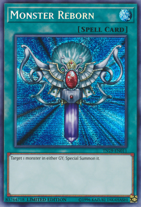 Monster Reborn [TN19-EN011] Prismatic Secret Rare | Deep Dive Games St. Marys