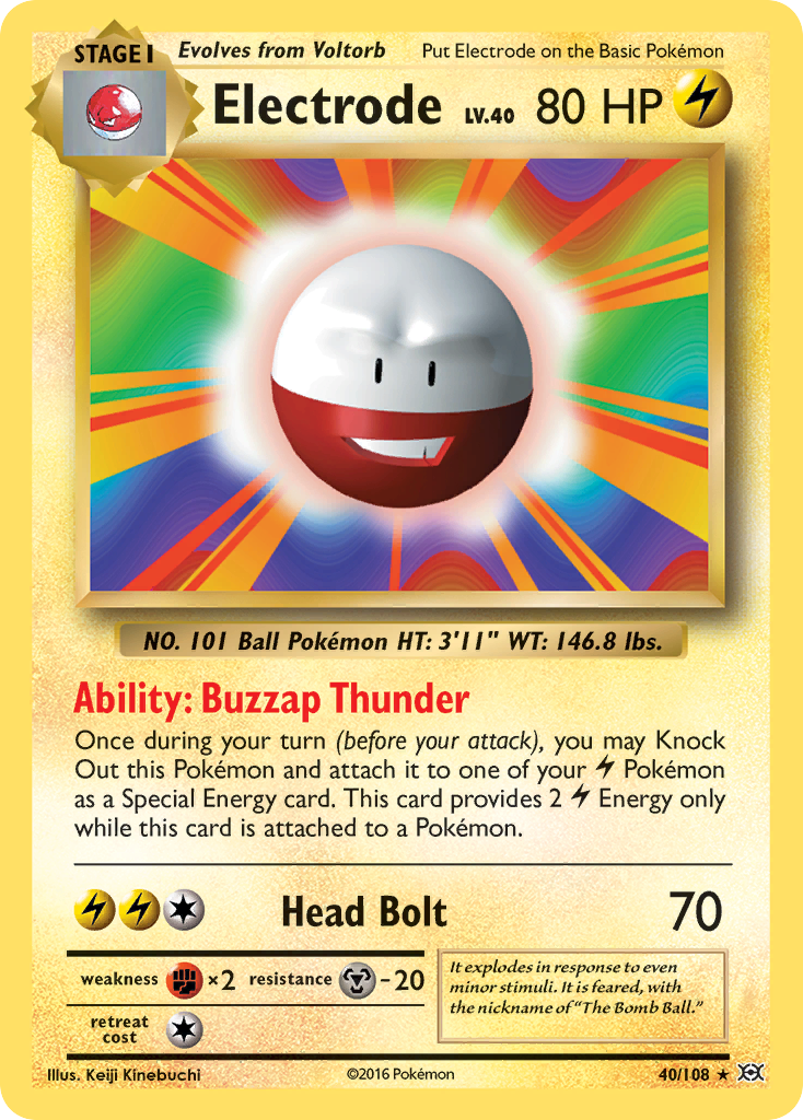 Electrode (40/108) [XY: Evolutions] | Deep Dive Games St. Marys