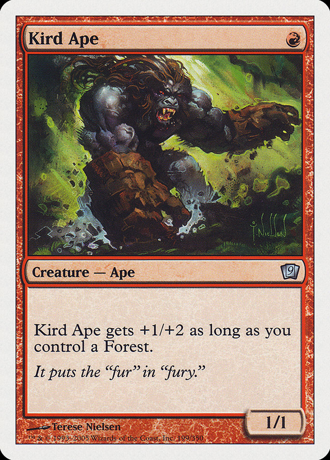 Kird Ape (9th Edition) [Oversize Cards] | Deep Dive Games St. Marys