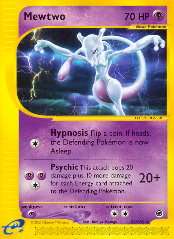 Mewtwo (56/165) [Expedition: Base Set] | Deep Dive Games St. Marys