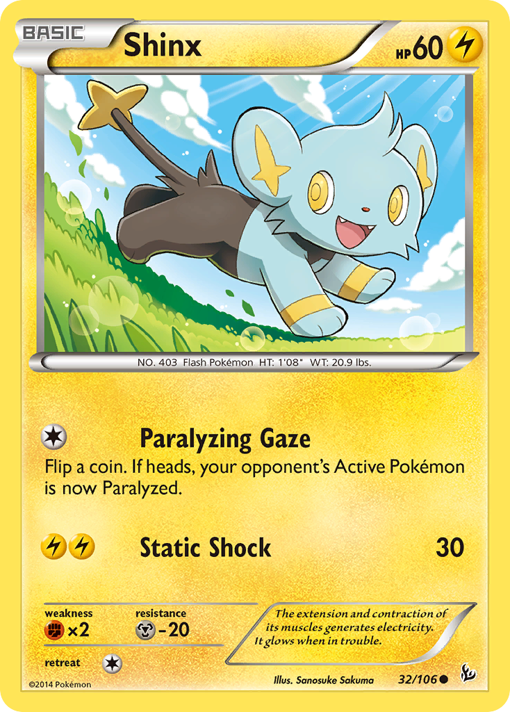 Shinx (32/106) [XY: Flashfire] | Deep Dive Games St. Marys