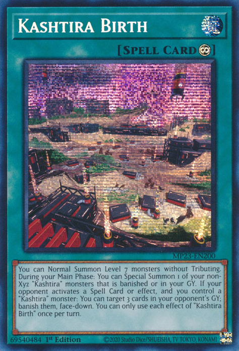 Kashtira Birth [MP23-EN200] Prismatic Secret Rare | Deep Dive Games St. Marys