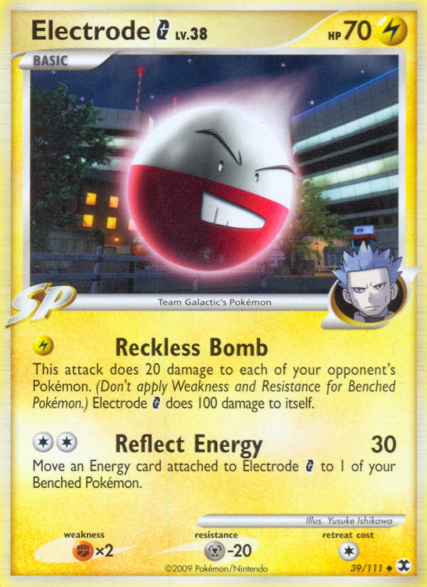 Electrode G (39/111) [Platinum: Rising Rivals] | Deep Dive Games St. Marys