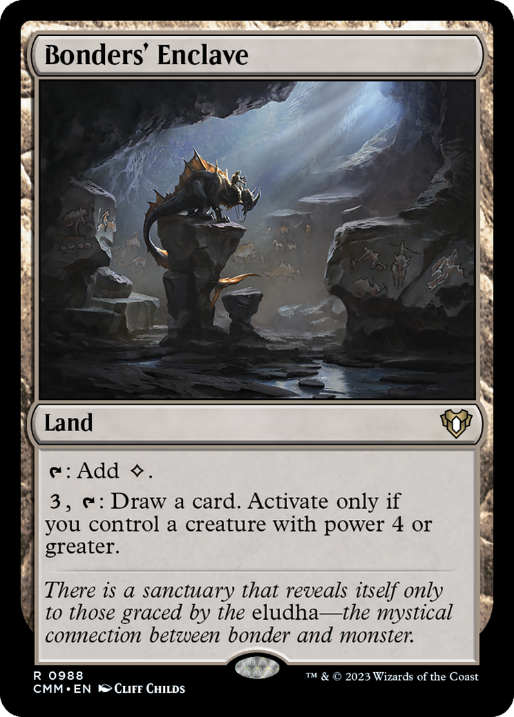 Bonders' Enclave [Commander Masters] | Deep Dive Games St. Marys