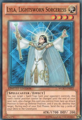 Lyla, Lightsworn Sorceress [WGRT-EN022] Super Rare | Deep Dive Games St. Marys