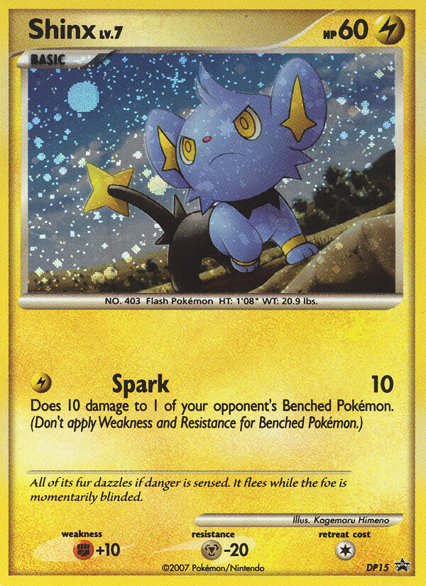 Shinx (DP15) [Diamond & Pearl: Black Star Promos] | Deep Dive Games St. Marys