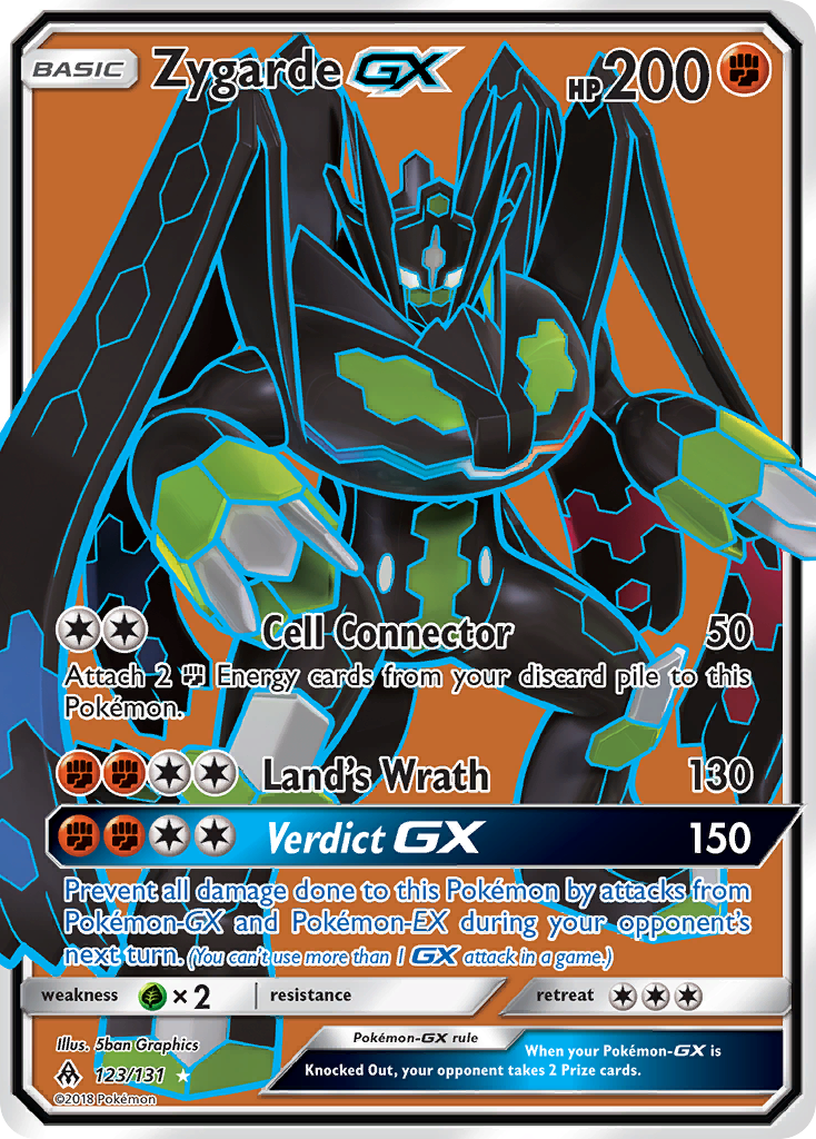 Zygarde GX (123/131) [Sun & Moon: Forbidden Light] | Deep Dive Games St. Marys