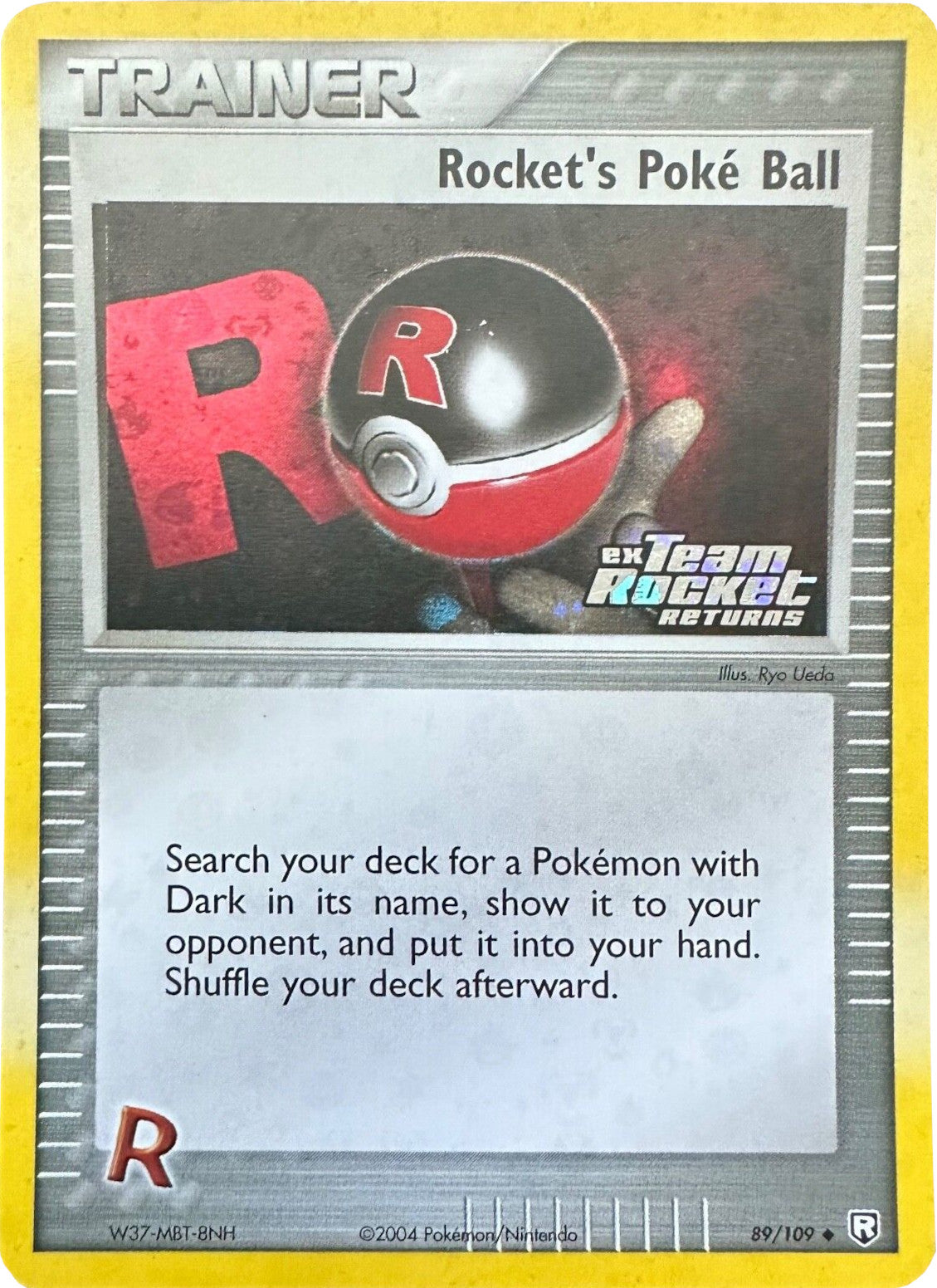 Rocket's Poke Ball (89/109) (Stamped) [EX: Team Rocket Returns] | Deep Dive Games St. Marys