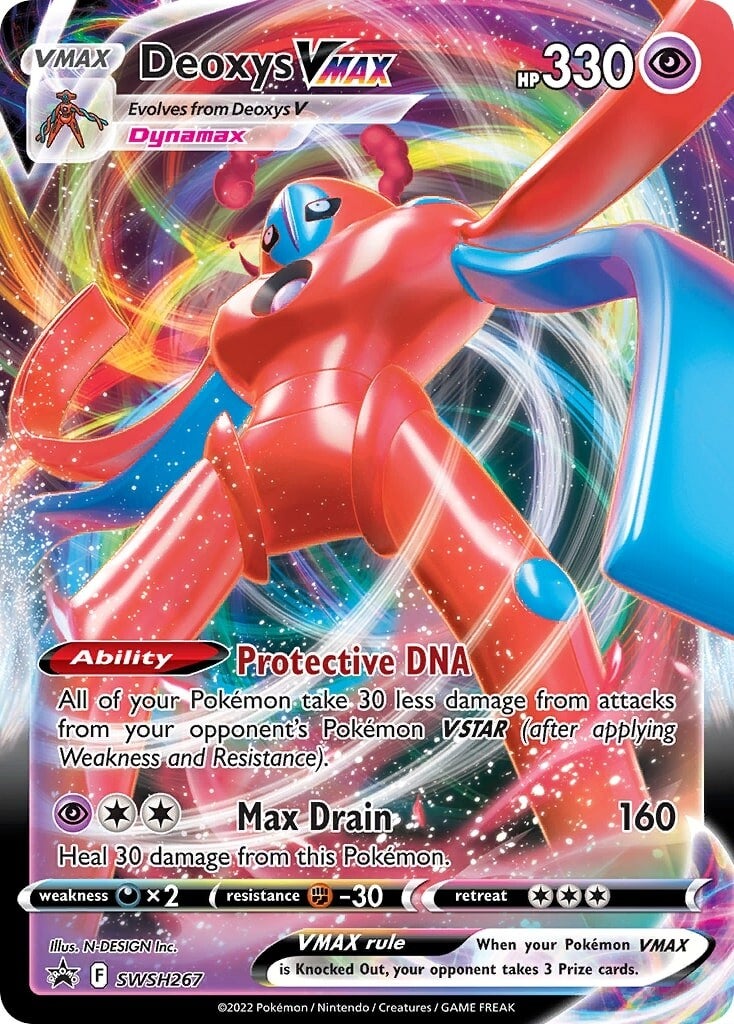 Deoxys VMAX (SWSH267) [Sword & Shield: Black Star Promos] | Deep Dive Games St. Marys