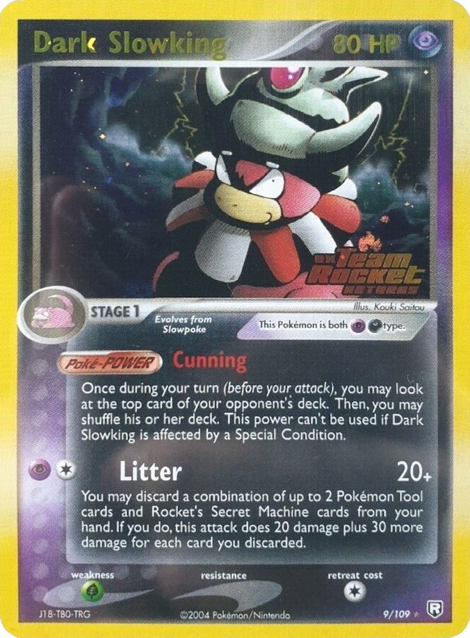 Dark Slowking (9/109) (Stamped) [EX: Team Rocket Returns] | Deep Dive Games St. Marys