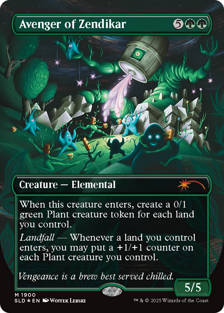 Avenger of Zendikar (Double Rainbow Foil) [Secret Lair Drop Series] | Deep Dive Games St. Marys