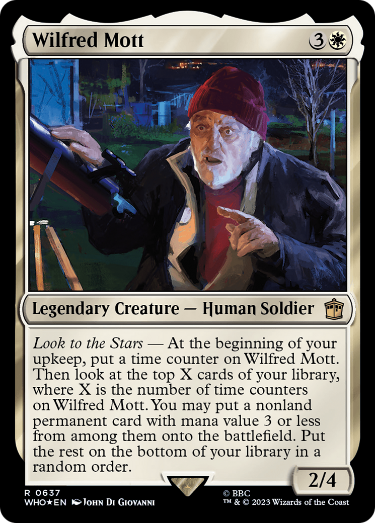 Wilfred Mott (Surge Foil) [Doctor Who] | Deep Dive Games St. Marys