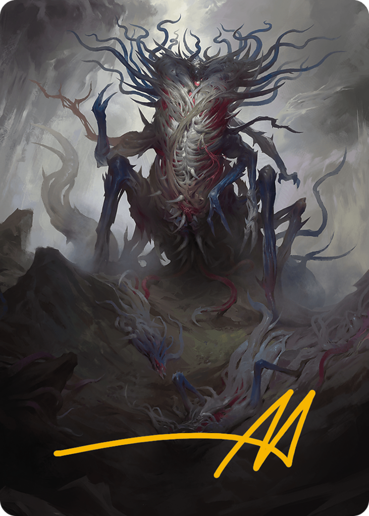 Azlask, the Swelling Scourge Art Card (Gold-Stamped Signature) [Modern Horizons 3 Art Series] | Deep Dive Games St. Marys