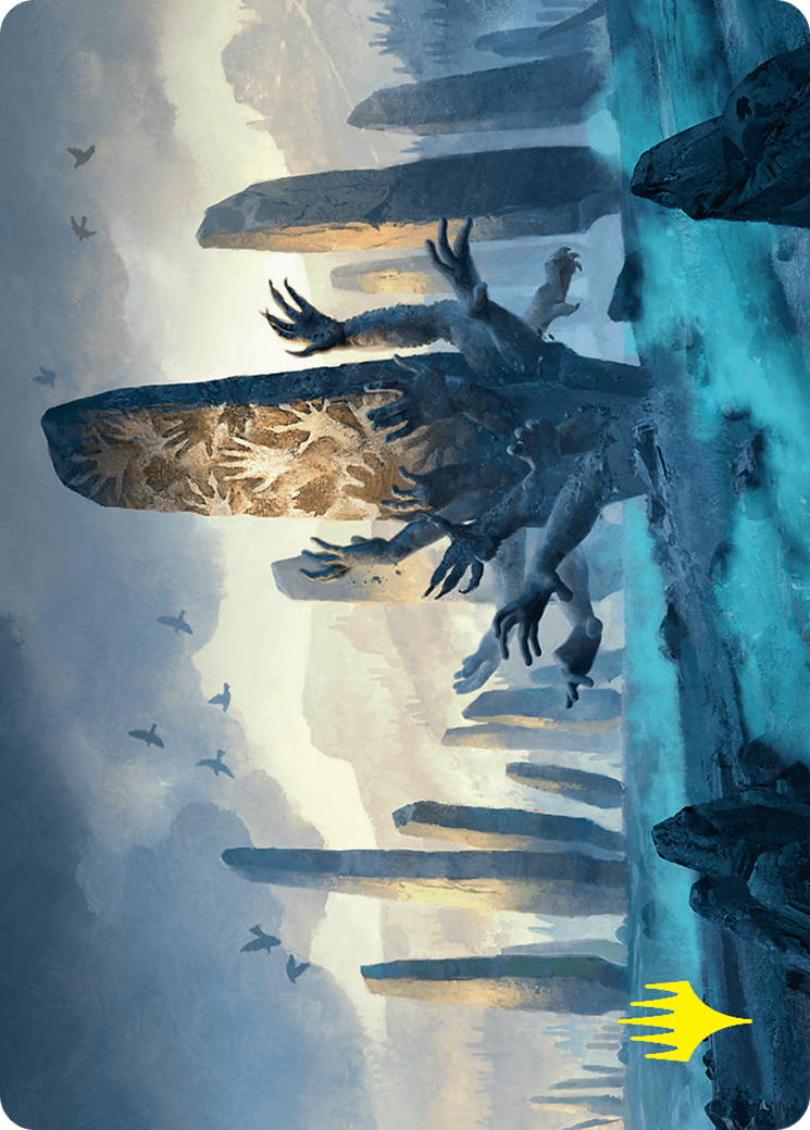 Soulstone Sanctuary Art Card (19/54) (Gold-Stamped Signature) [Foundations Art Series] | Deep Dive Games St. Marys