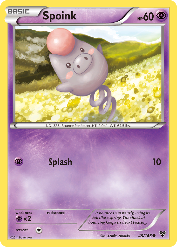 Spoink (49/146) [XY: Base Set] | Deep Dive Games St. Marys