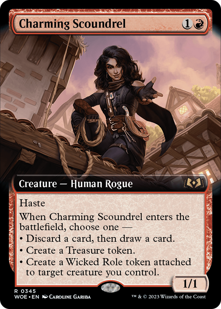 Charming Scoundrel (Extended Art) [Wilds of Eldraine] | Deep Dive Games St. Marys