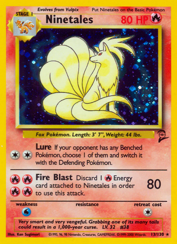 Ninetales (13/130) [Base Set 2] | Deep Dive Games St. Marys