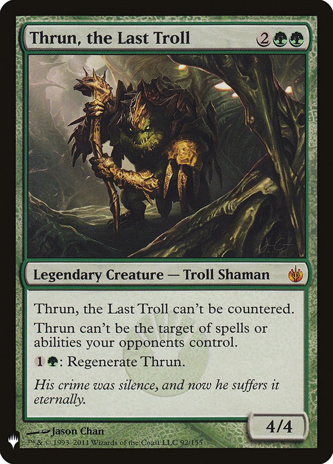 Thrun, the Last Troll [Mystery Booster] | Deep Dive Games St. Marys