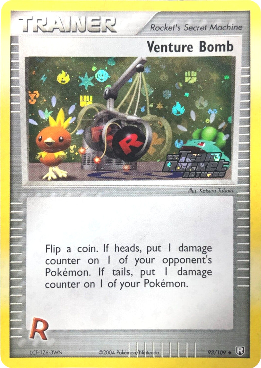 Venture Bomb (93/109) (Stamped) [EX: Team Rocket Returns] | Deep Dive Games St. Marys