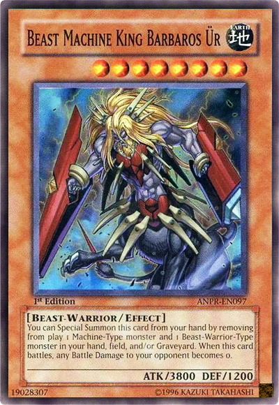 Beast Machine King Barbaros Ur [ANPR-EN097] Super Rare | Deep Dive Games St. Marys