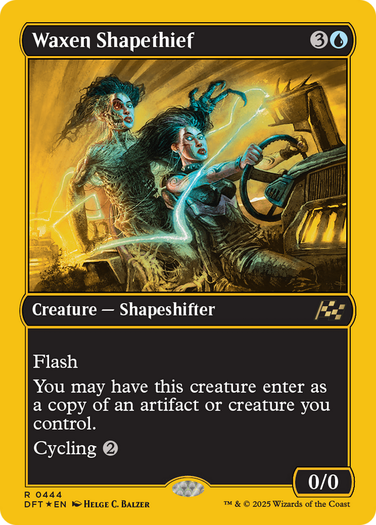 Waxen Shapethief (First-Place Foil) [Aetherdrift] | Deep Dive Games St. Marys