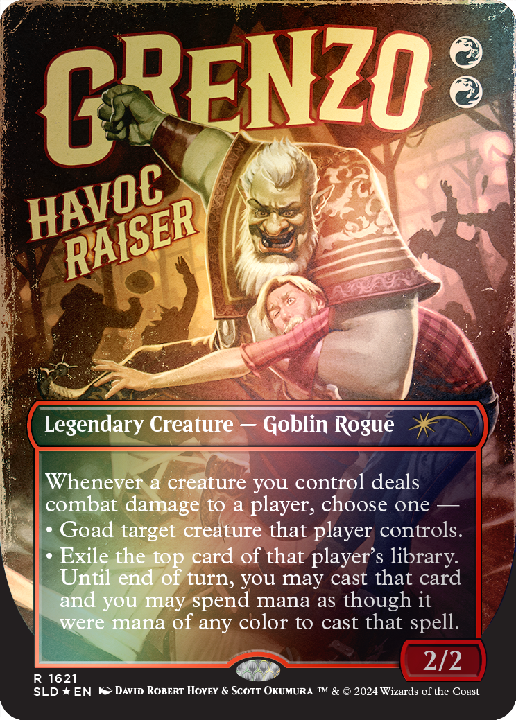 Grenzo, Havoc Raiser (Rainbow Foil) [Secret Lair Drop Series] | Deep Dive Games St. Marys