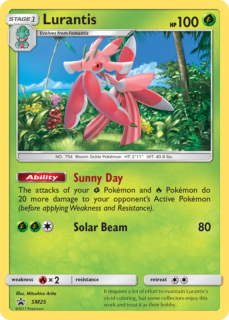 Lurantis (SM25) [Sun & Moon: Black Star Promos] | Deep Dive Games St. Marys