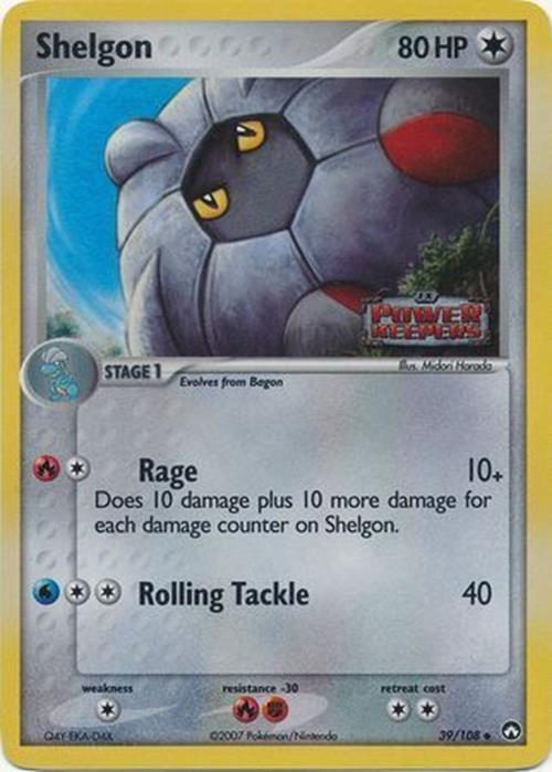 Shelgon (39/108) (Stamped) [EX: Power Keepers] | Deep Dive Games St. Marys