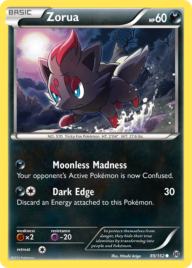 Zorua (89/162) [XY: BREAKthrough] | Deep Dive Games St. Marys