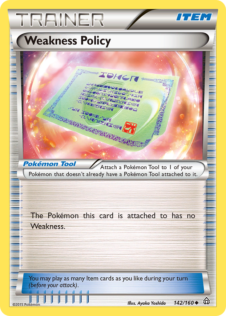 Weakness Policy (142/160) [XY: Primal Clash] | Deep Dive Games St. Marys