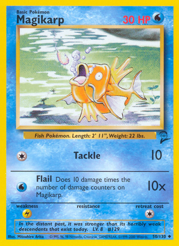 Magikarp (50/130) [Base Set 2] | Deep Dive Games St. Marys