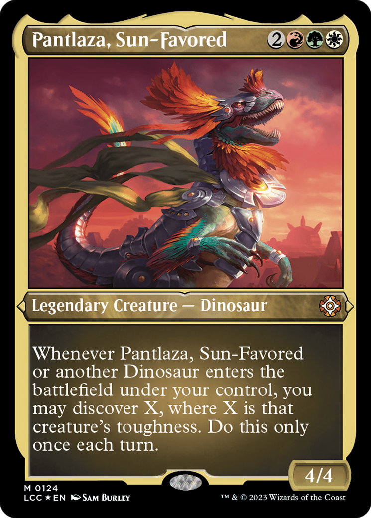 Pantlaza, Sun-Favored (Display Commander) [The Lost Caverns of Ixalan Commander] | Deep Dive Games St. Marys
