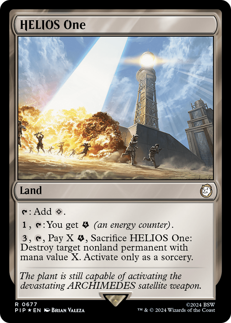 HELIOS One (Surge Foil) [Fallout] | Deep Dive Games St. Marys