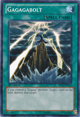 Gagagabolt [SP14-EN033] Starfoil Rare | Deep Dive Games St. Marys