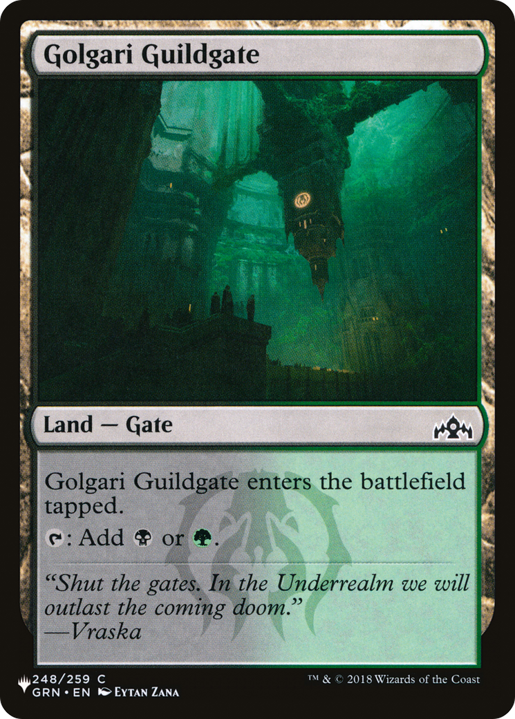 Golgari Guildgate [The List] | Deep Dive Games St. Marys