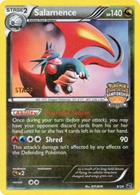 Salamence (8/20) (Regional Championship Promo Staff) [Black & White: Dragon Vault] | Deep Dive Games St. Marys