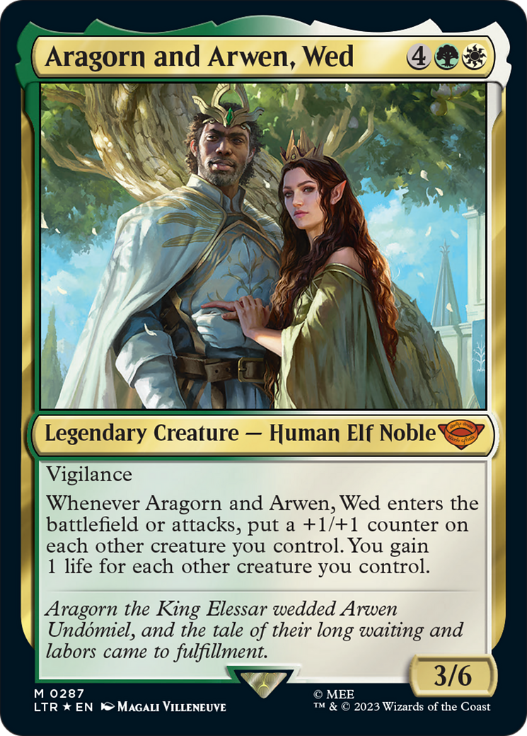 Aragorn and Arwen, Wed [The Lord of the Rings: Tales of Middle-Earth] | Deep Dive Games St. Marys