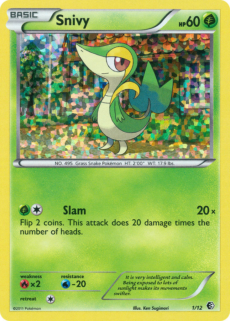 Snivy (1/12) [McDonald's Promos: 2011 Collection] | Deep Dive Games St. Marys