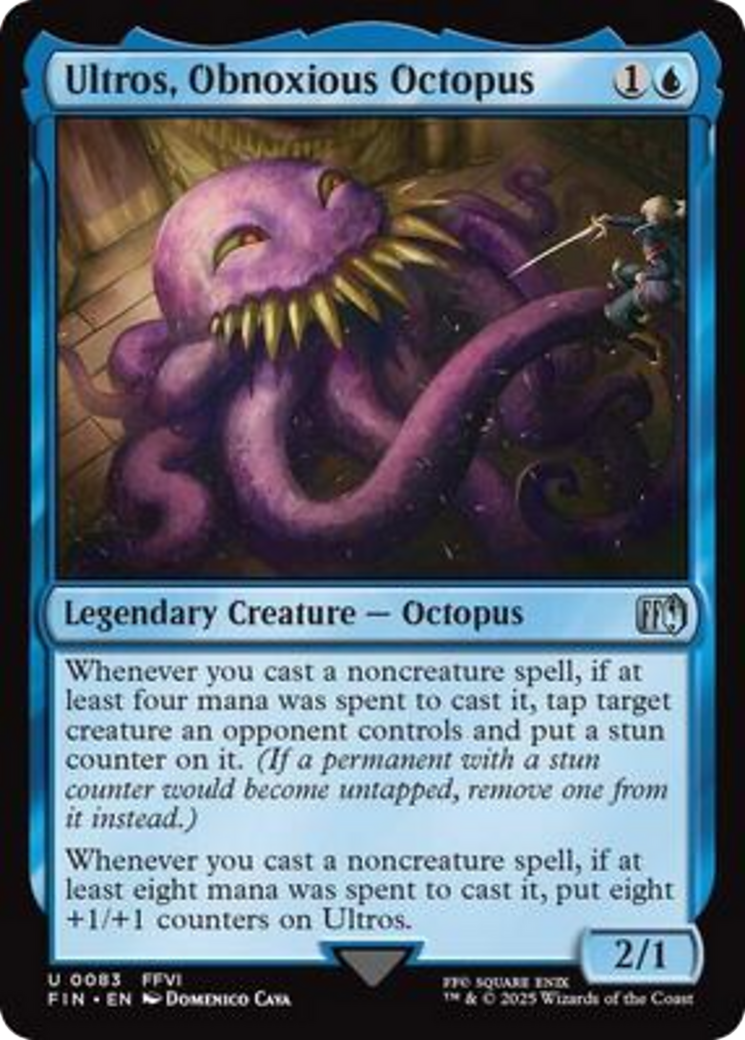 Ultros, Obnoxious Octopus [FINAL FANTASY] | Deep Dive Games St. Marys