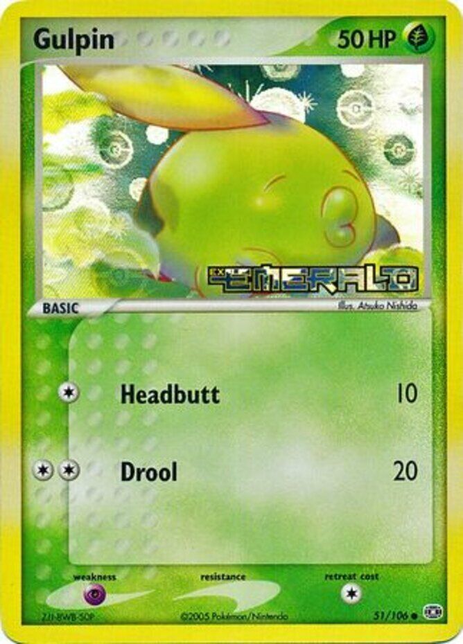 Gulpin (51/106) (Stamped) [EX: Emerald] | Deep Dive Games St. Marys