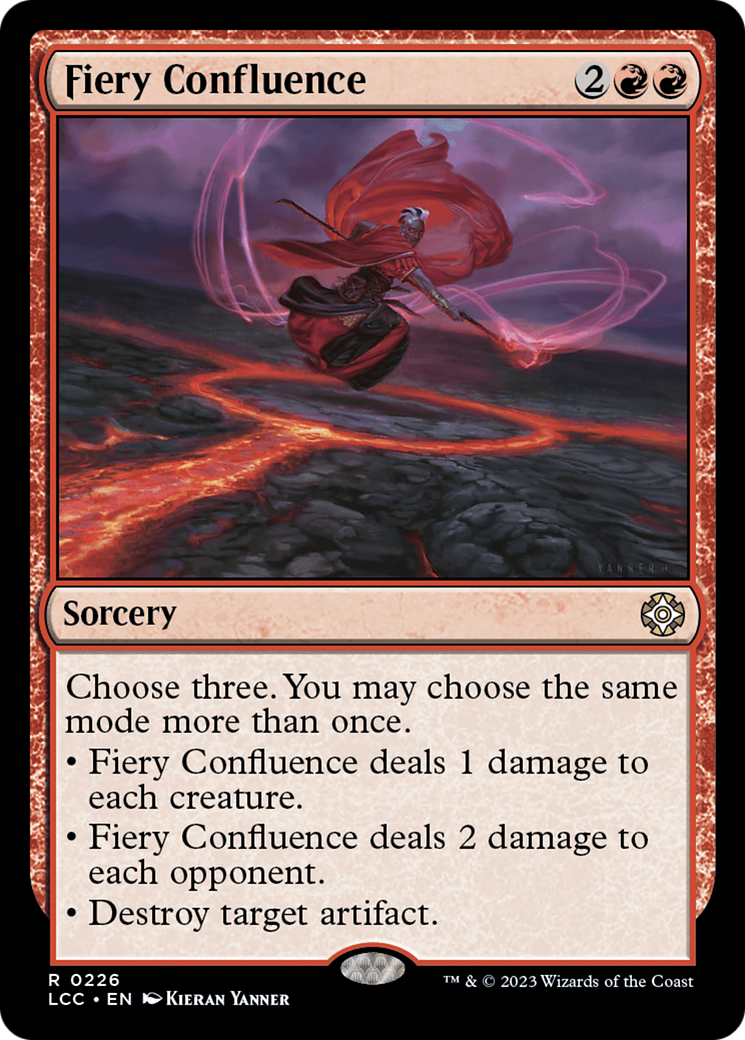Fiery Confluence [The Lost Caverns of Ixalan Commander] | Deep Dive Games St. Marys